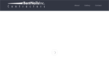 Tablet Screenshot of bentnailsinc.com